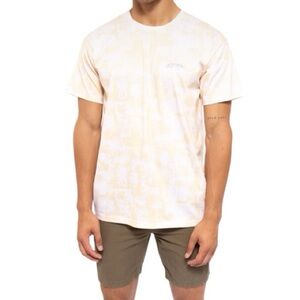 Rusty Zine Tee XXL Maize Yellow Cotton Front Chest Graphic BNWT